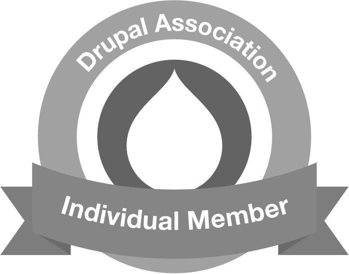 Abzeichen Mitglied Drupal Association